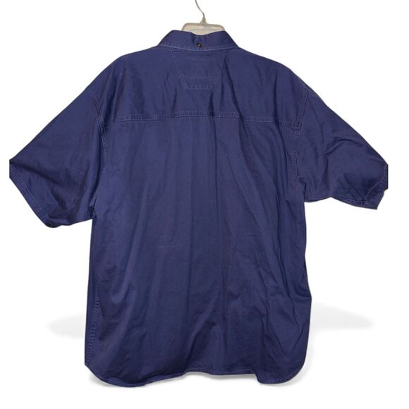 Harley Davidson Shirt Mens XL Short Sleeve Motorcycle Mechanic Button Up - Picture 2 of 4